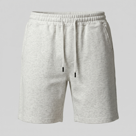 Herren Fleece Shorts Mit Kordelzug