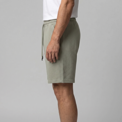 Herren Fleece Shorts Mit Kordelzug
