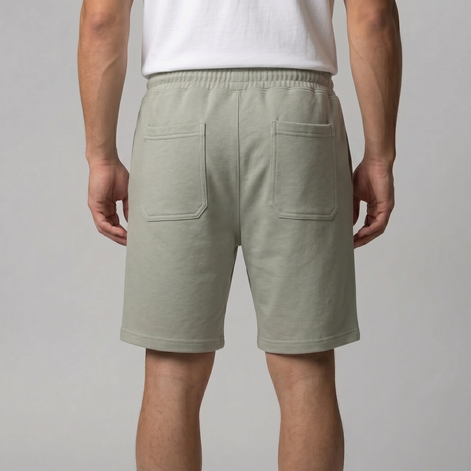 Herren Fleece Shorts Mit Kordelzug
