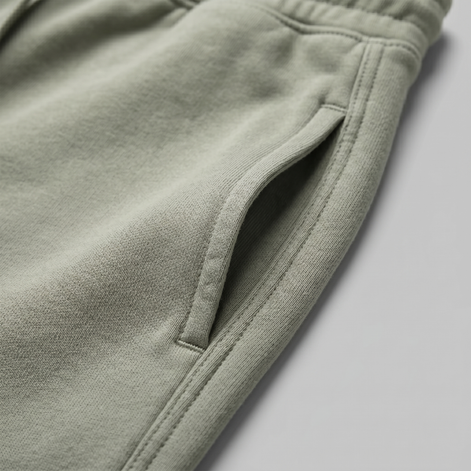 Herren Fleece Shorts Mit Kordelzug