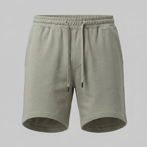 Herren Fleece Shorts Mit Kordelzug