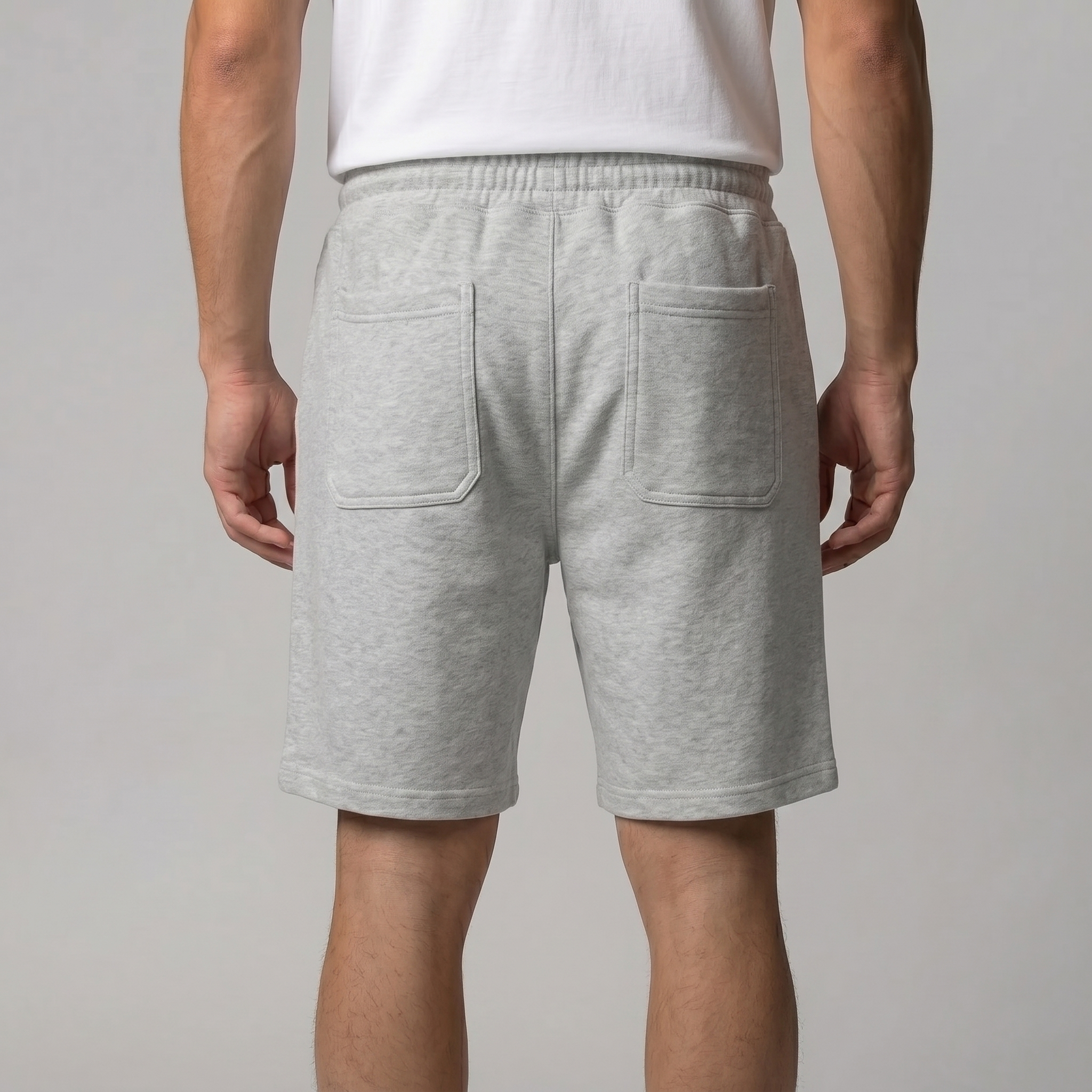 Herren Fleece Shorts Mit Kordelzug