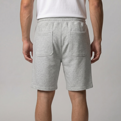Herren Fleece Shorts Mit Kordelzug