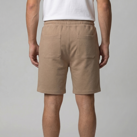 Herren Fleece Shorts Mit Kordelzug
