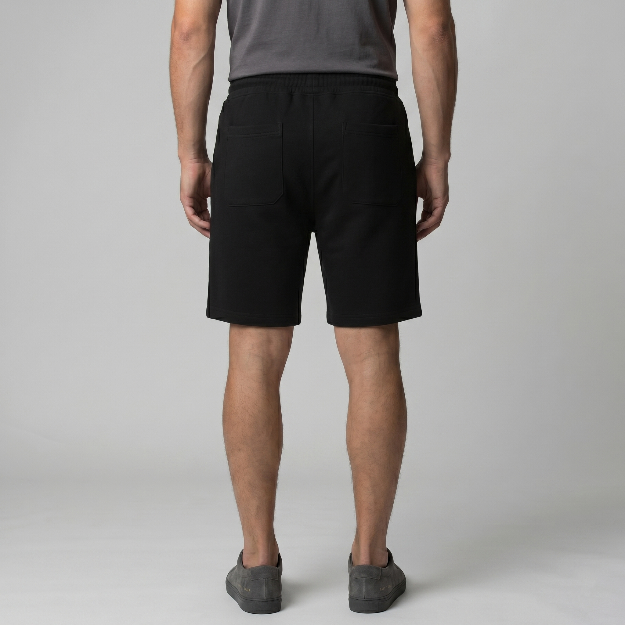 Herren Fleece Shorts Mit Kordelzug