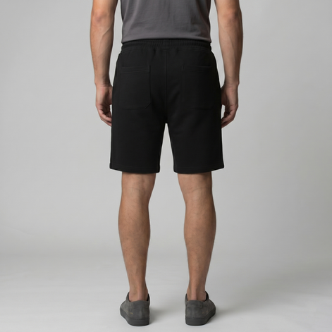 Herren Fleece Shorts Mit Kordelzug