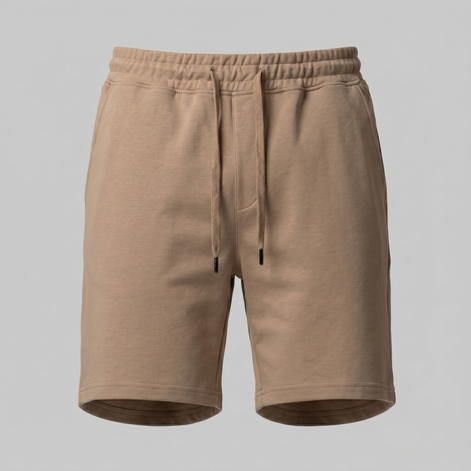 Herren Fleece Shorts Mit Kordelzug