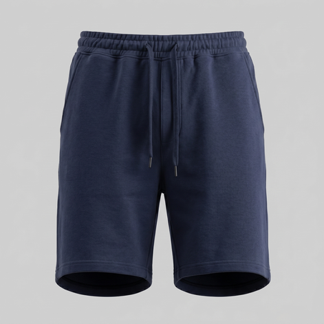 Herren Fleece Shorts Mit Kordelzug