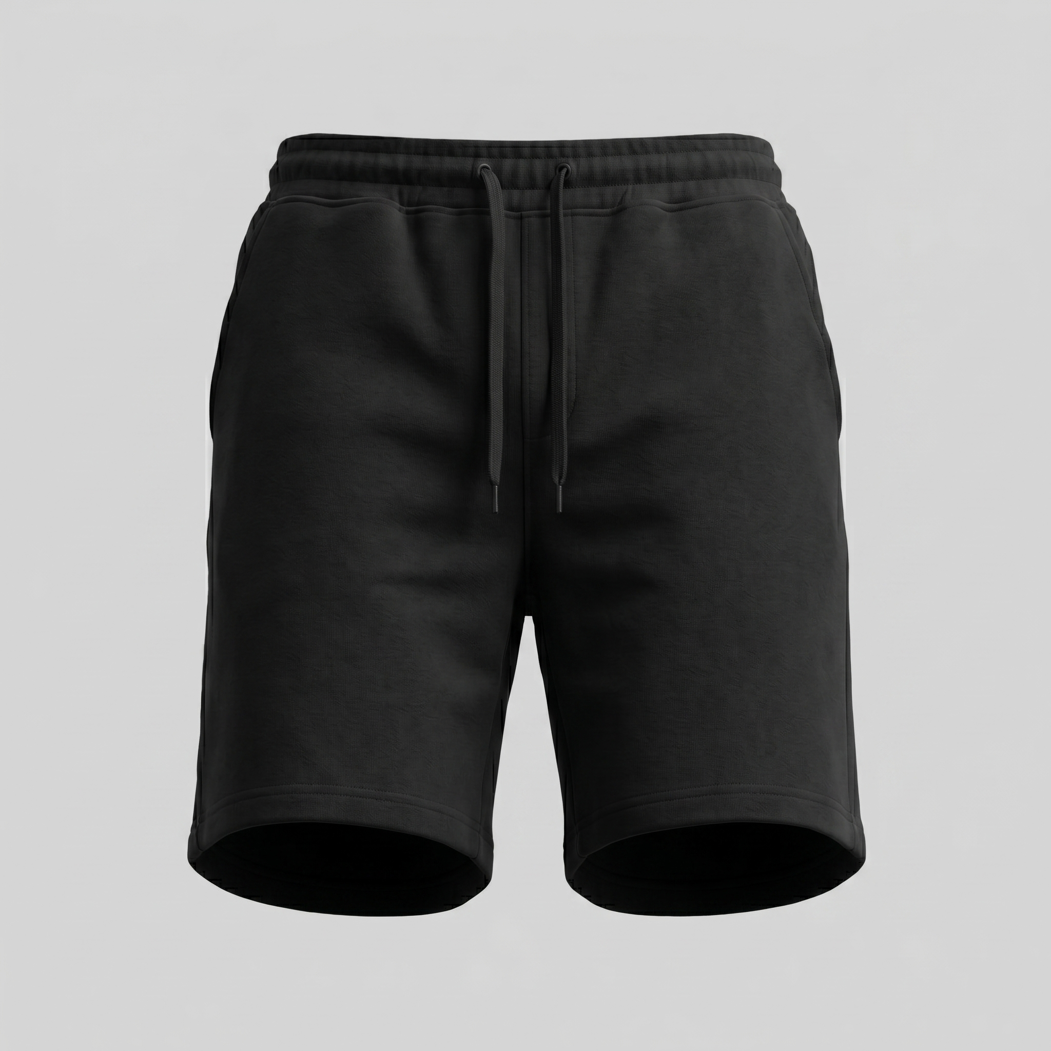 Herren Fleece Shorts Mit Kordelzug