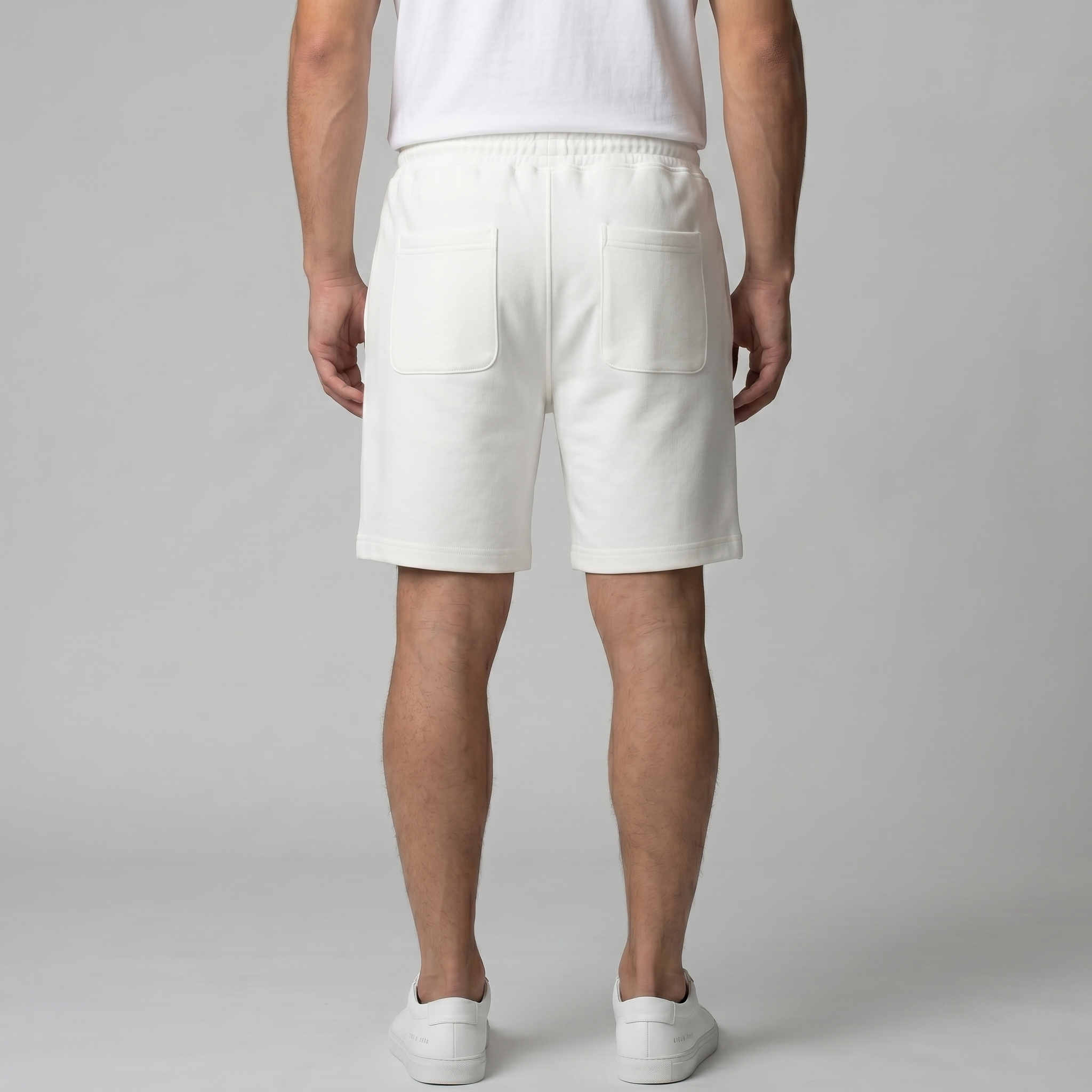 Herren Fleece Shorts Mit Kordelzug