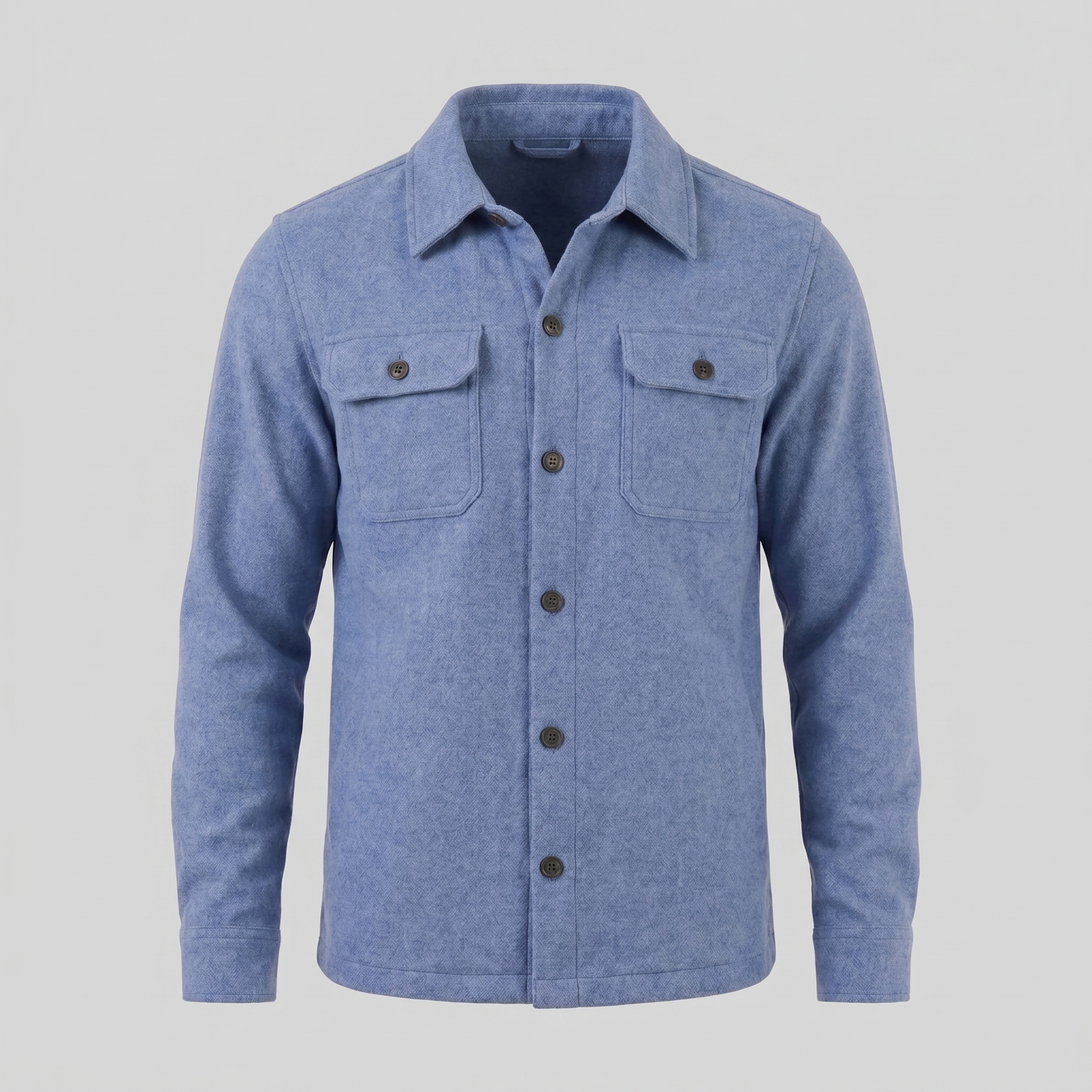 Herren Fleece Overshirt Jacke