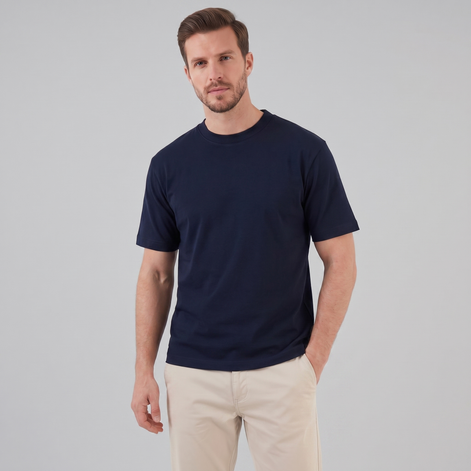 Herren Schweres Oversized T Shirt