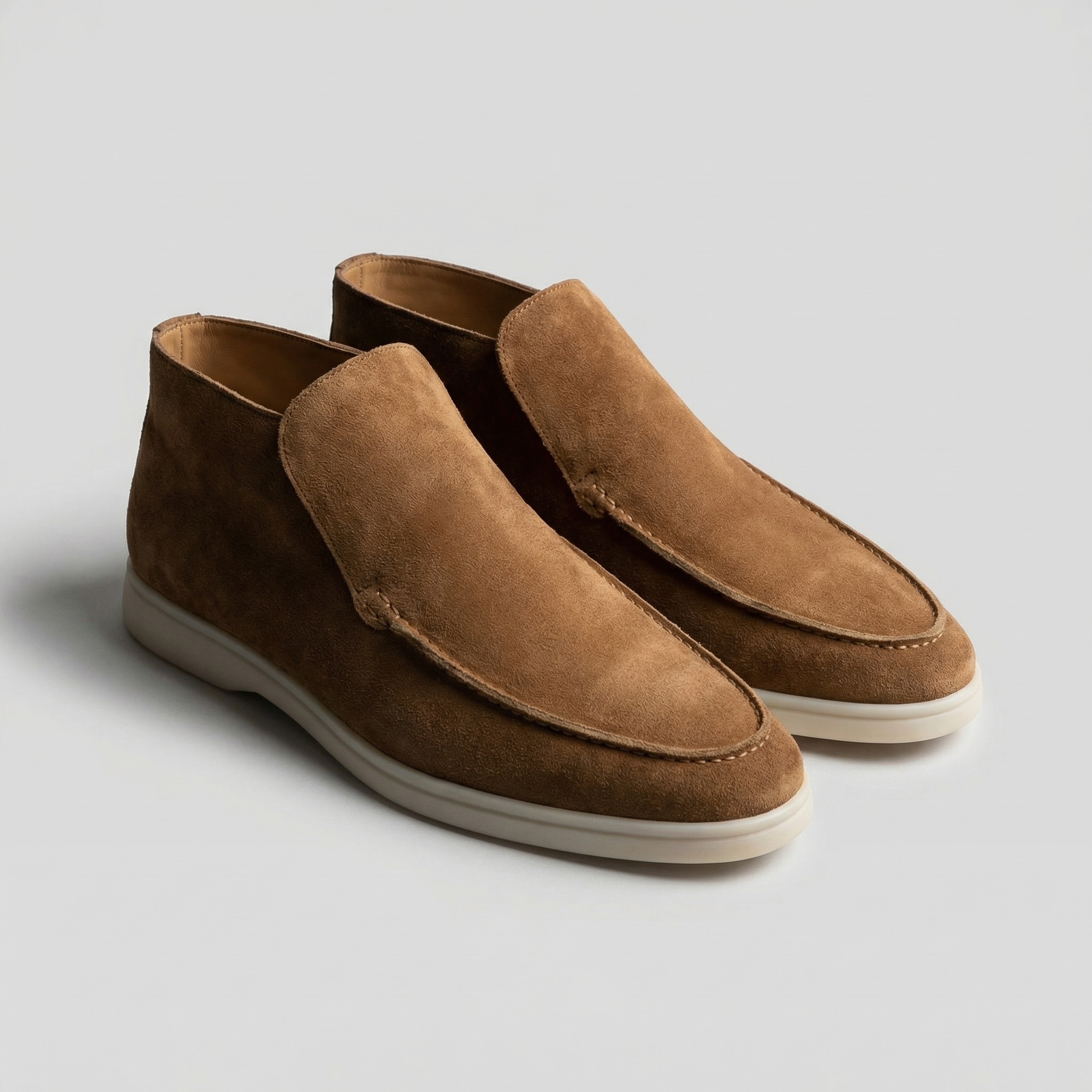 Herren Hochwertige Wildleder-Loafer