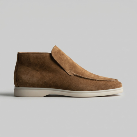 Herren Hochwertige Wildleder-Loafer