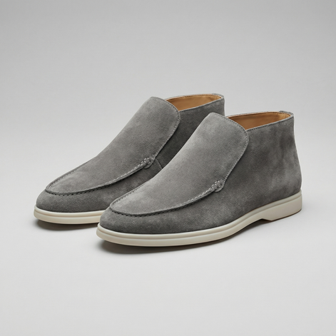 Herren Hochwertige Wildleder-Loafer