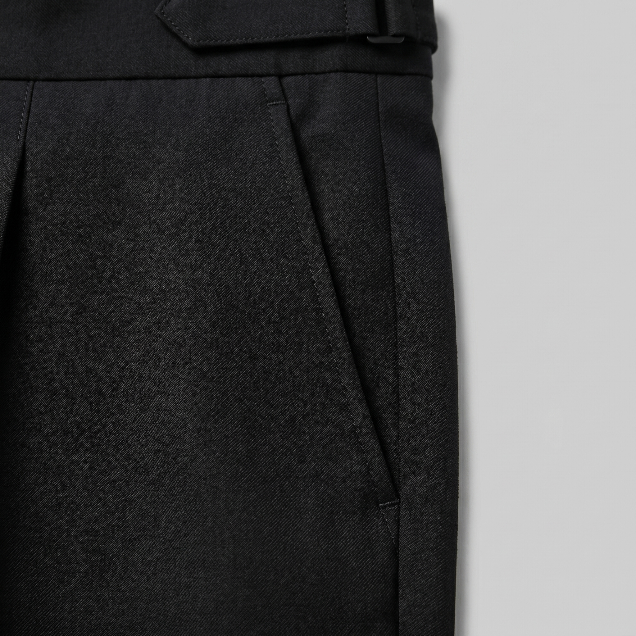 Herren Formale Hose Mit Hohem Bund Und Maßgeschneiderte Passform