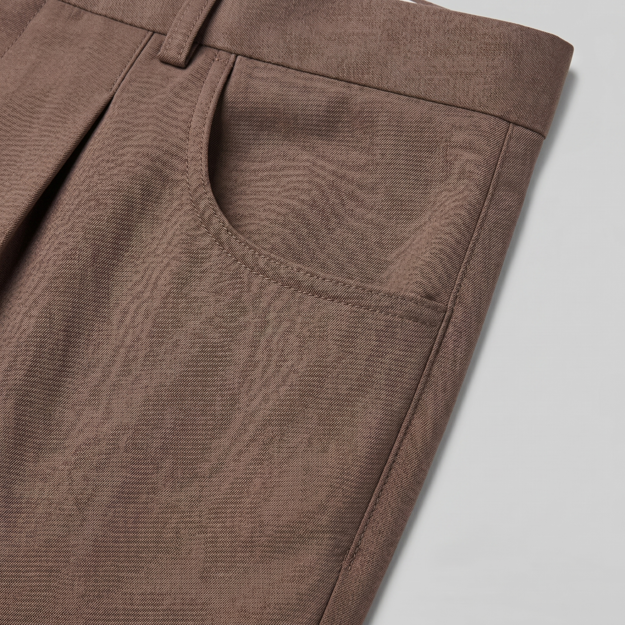 Herren Formale Hose Mit Hohem Bund Und Maßgeschneiderte Passform