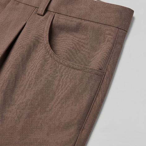 Herren Formale Hose Mit Hohem Bund Und Maßgeschneiderte Passform
