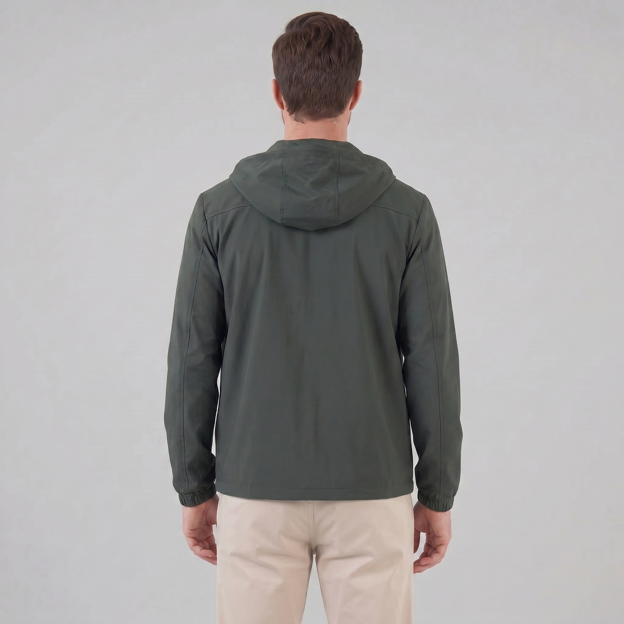 Herren Softshelljacke mit Kapuze