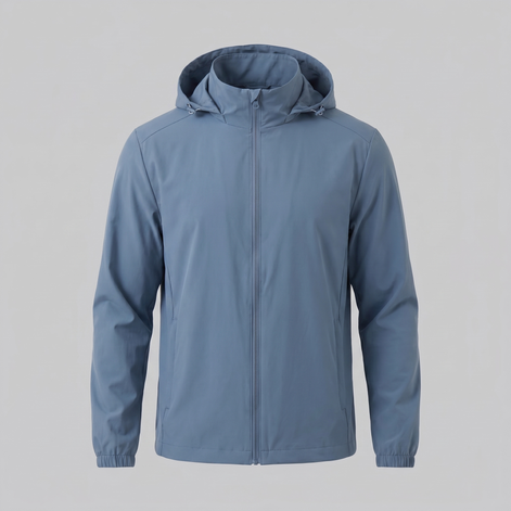 Herren Softshelljacke mit Kapuze