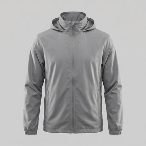 Herren Kapuzen Windbreaker Jacke