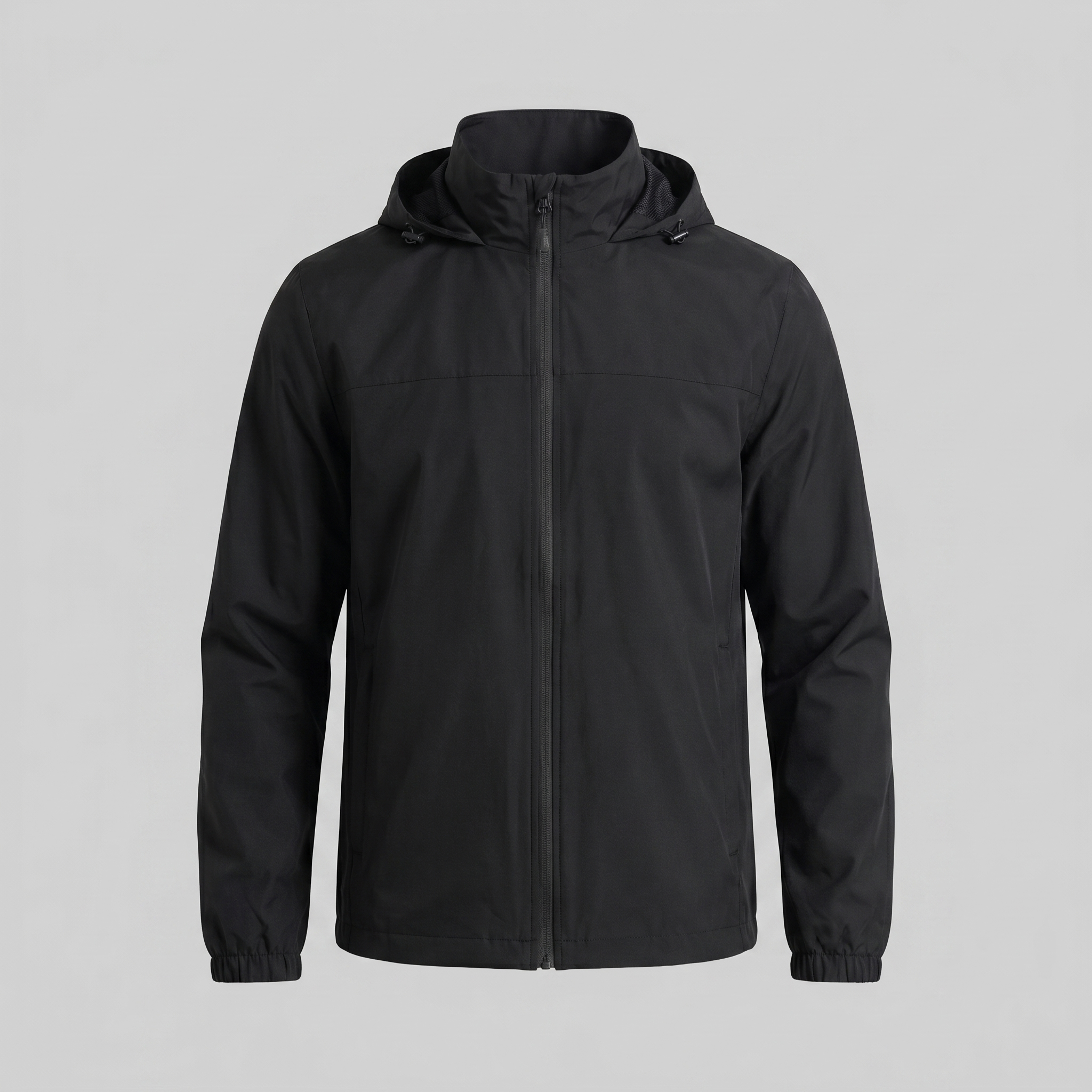 Herren Kapuzen Windbreaker Jacke
