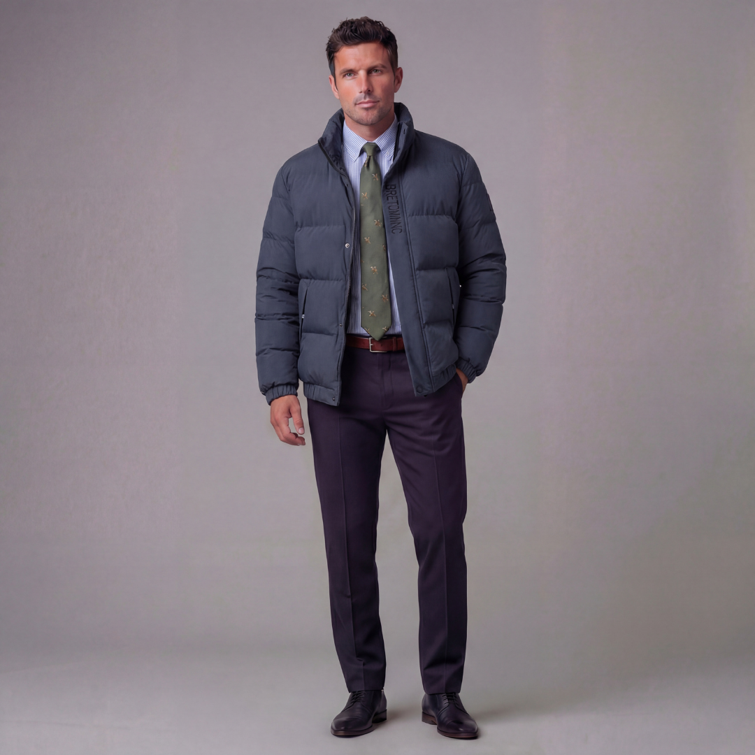 Herren Isolierte Pufferjacke