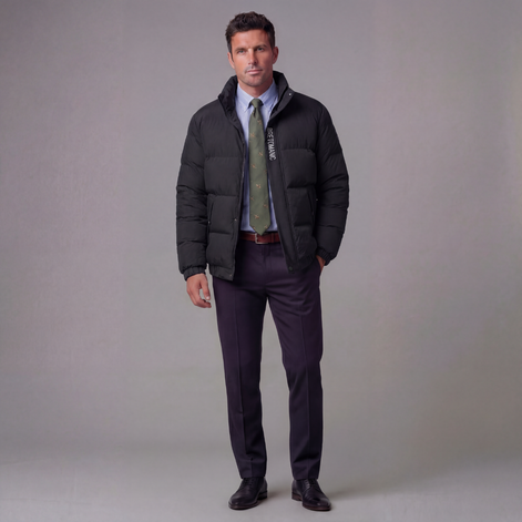 Herren Isolierte Pufferjacke