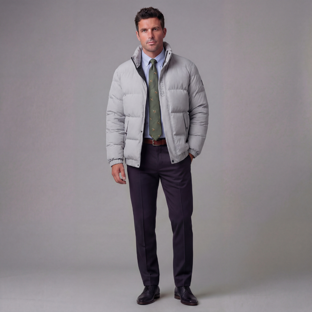 Herren Isolierte Pufferjacke