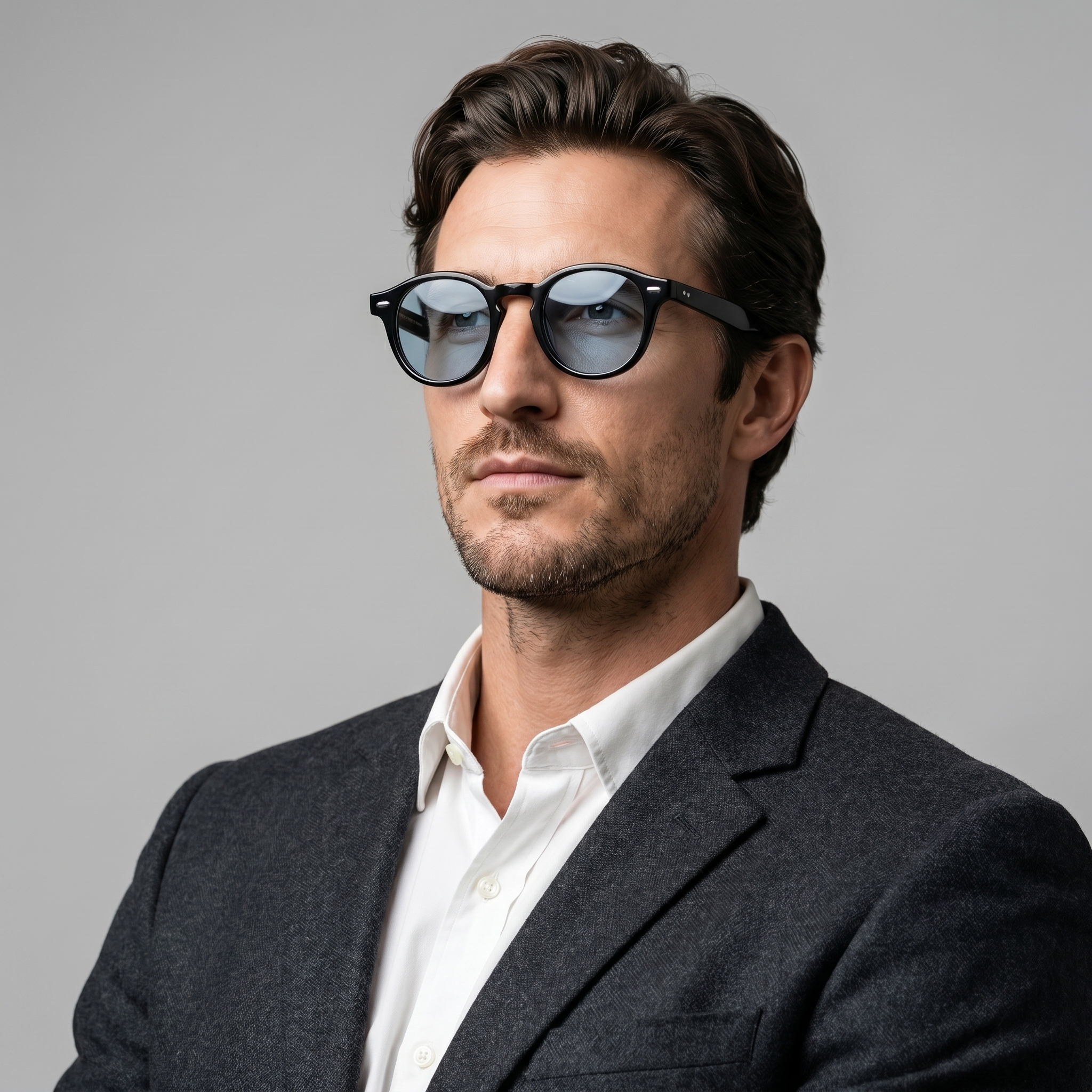 Herren Sonnenbrille Jet Schwarz
