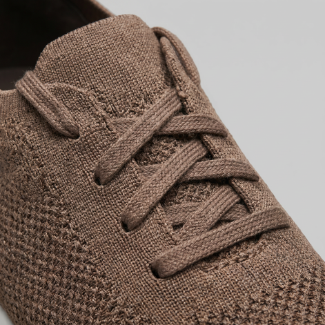 Herren Strickleder Schnürschuhe