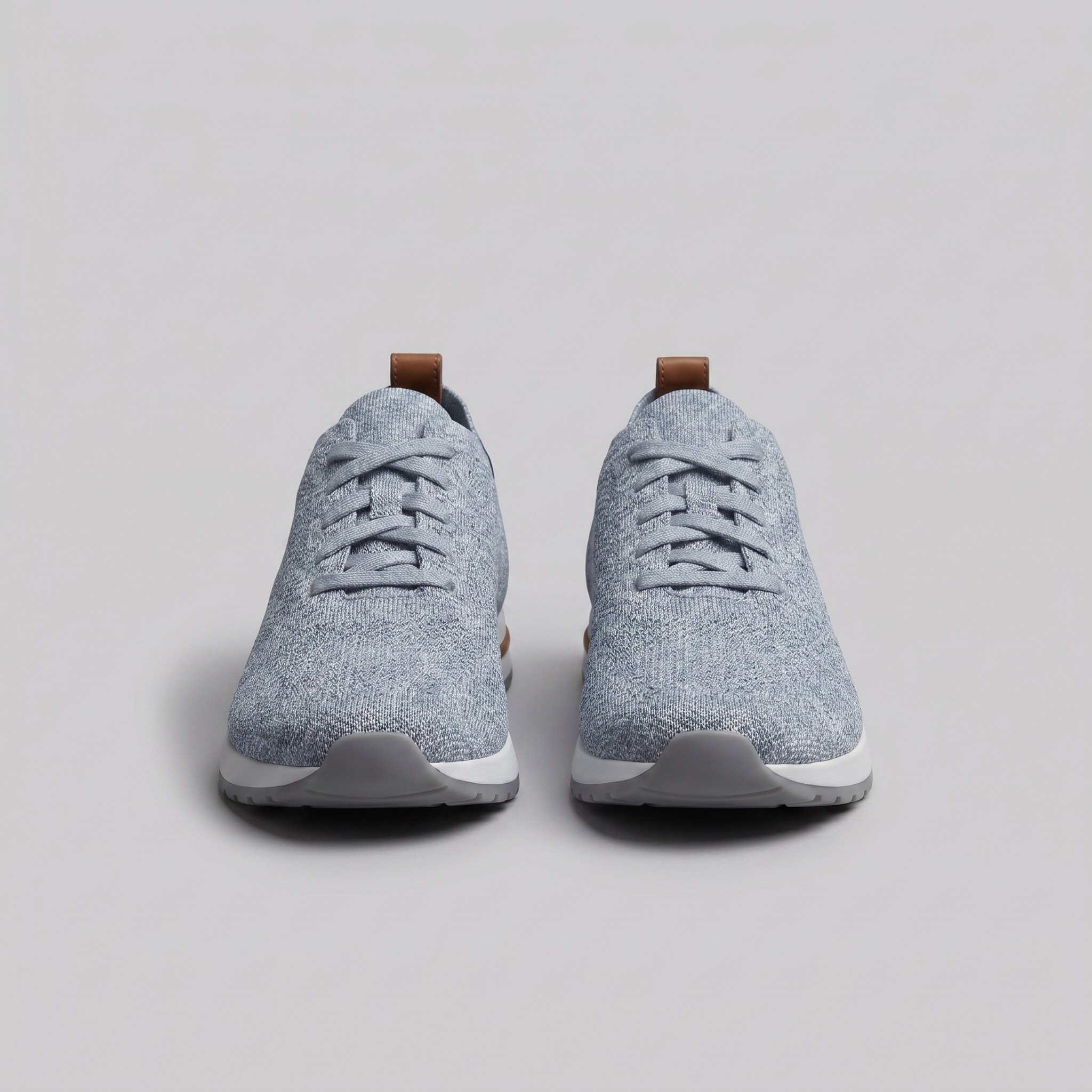 Herren Strickleder Schnürschuhe