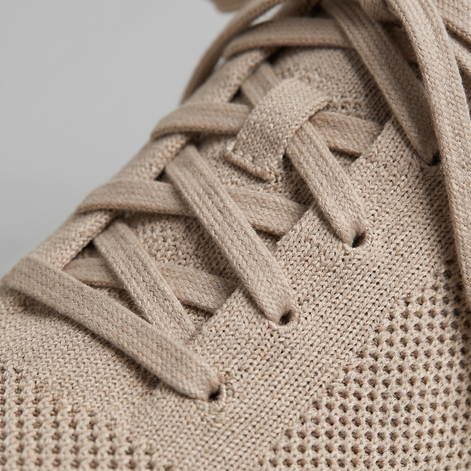 Herren Strickleder Schnürschuhe