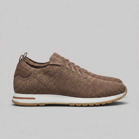 Herren Strickleder Schnürschuhe