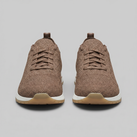 Herren Strickleder Schnürschuhe
