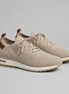Herren Strickleder Schnürschuhe
