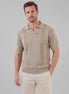 Herren Strick Polohemd