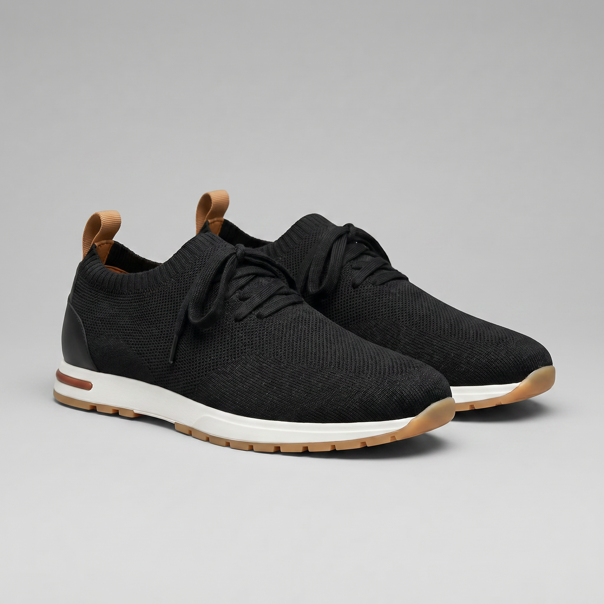 Herren Stricksocken Schnürschuhe