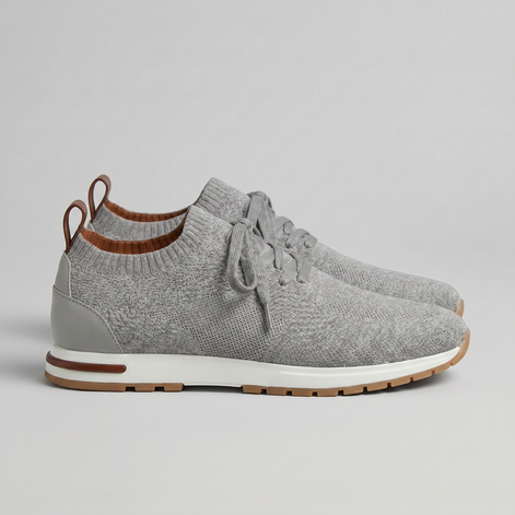Herren Stricksocken Schnürschuhe