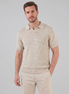 Herren Gestricktes Sommer-Polohemd