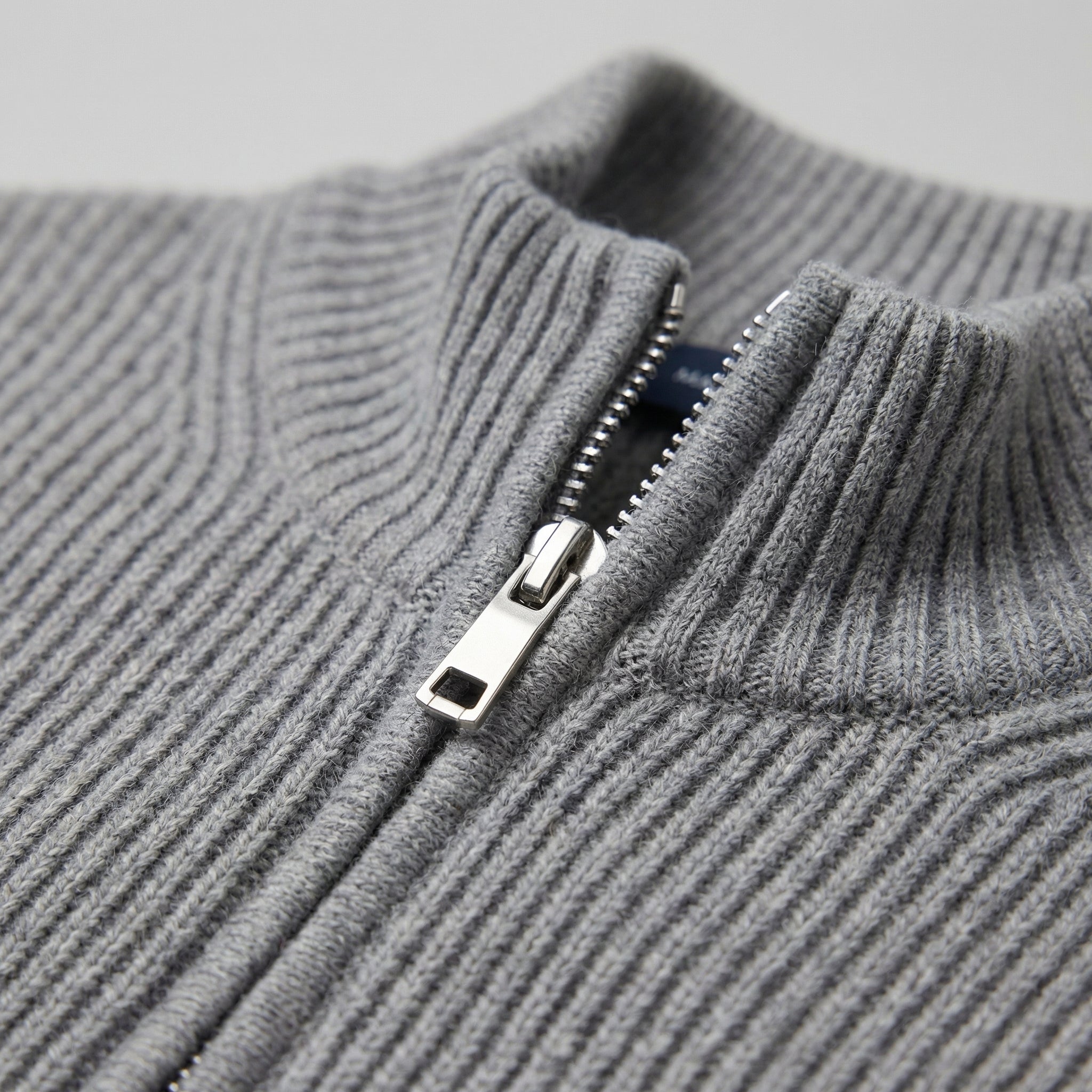 Herren Strickjacke Mit Reißverschluss