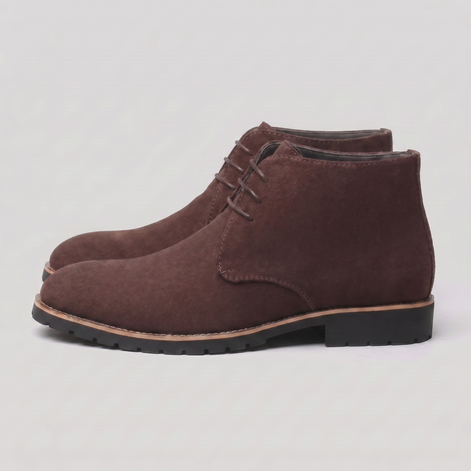 Herren Leder Stiefeletten
