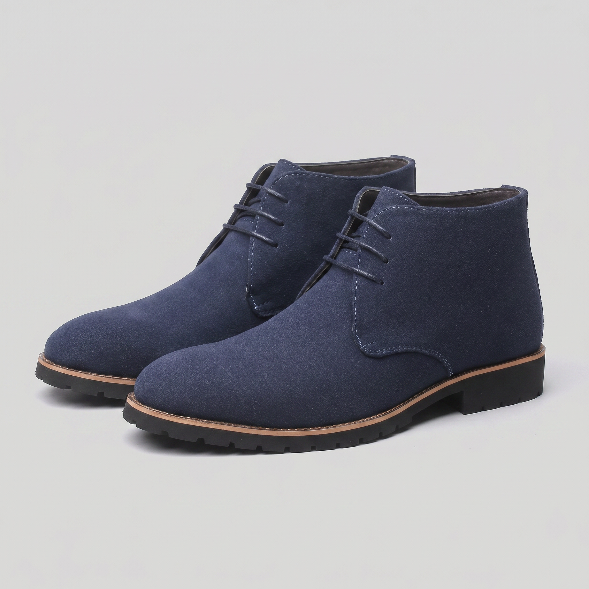 Herren Leder Stiefeletten