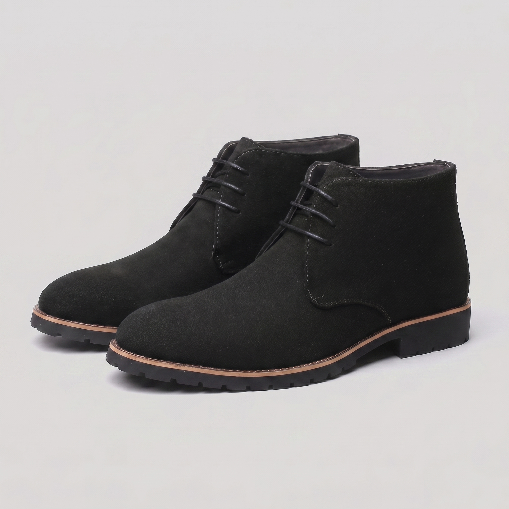 Herren Leder Stiefeletten