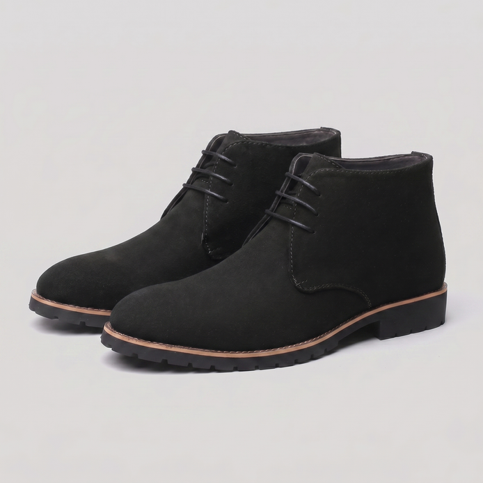 Herren Leder Stiefeletten
