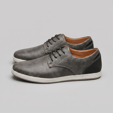 Herren Leder Gentleman Schuhe