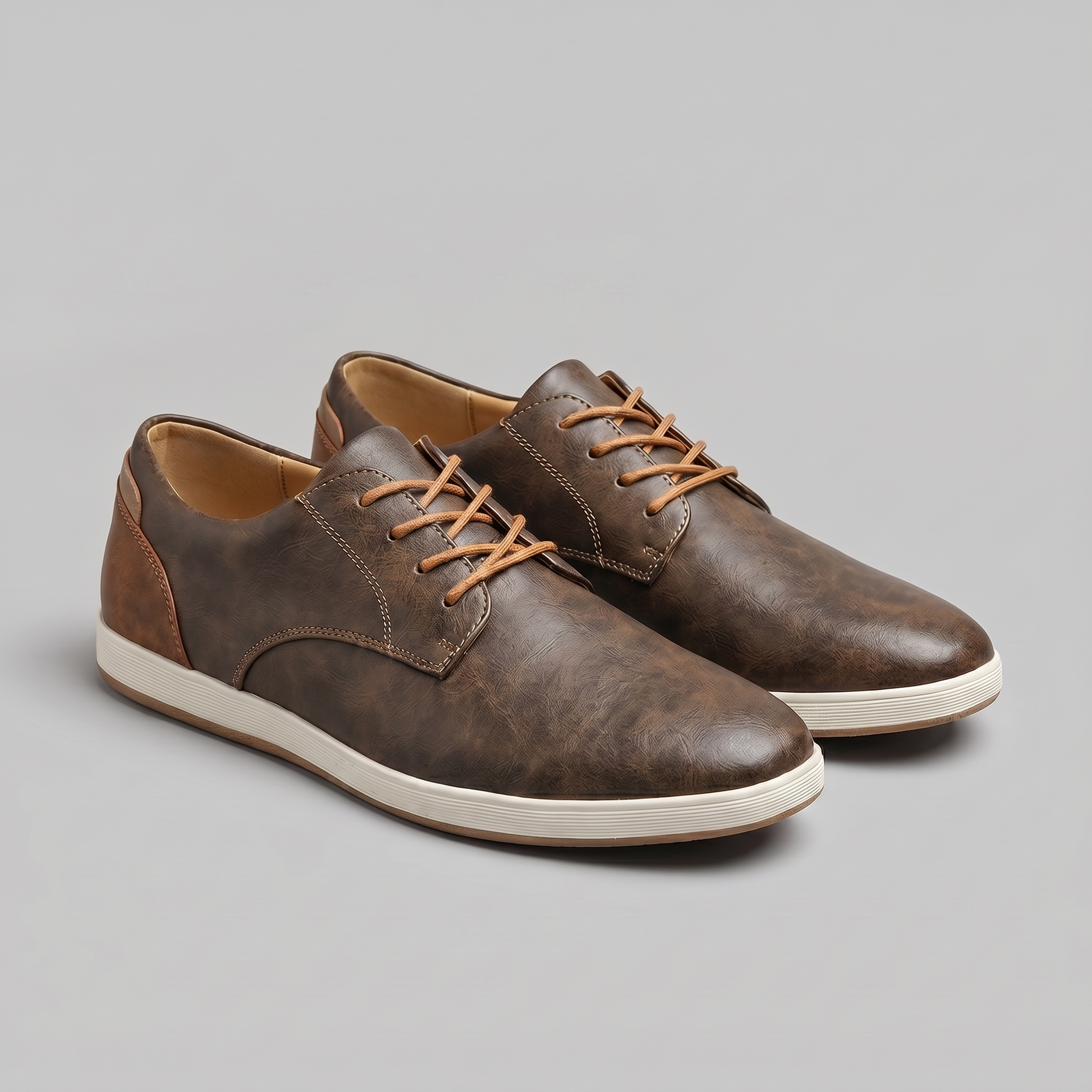 Herren Leder Gentleman Schuhe