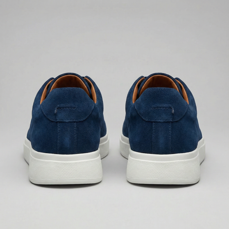Herren Ledersneaker Mit Schnürung