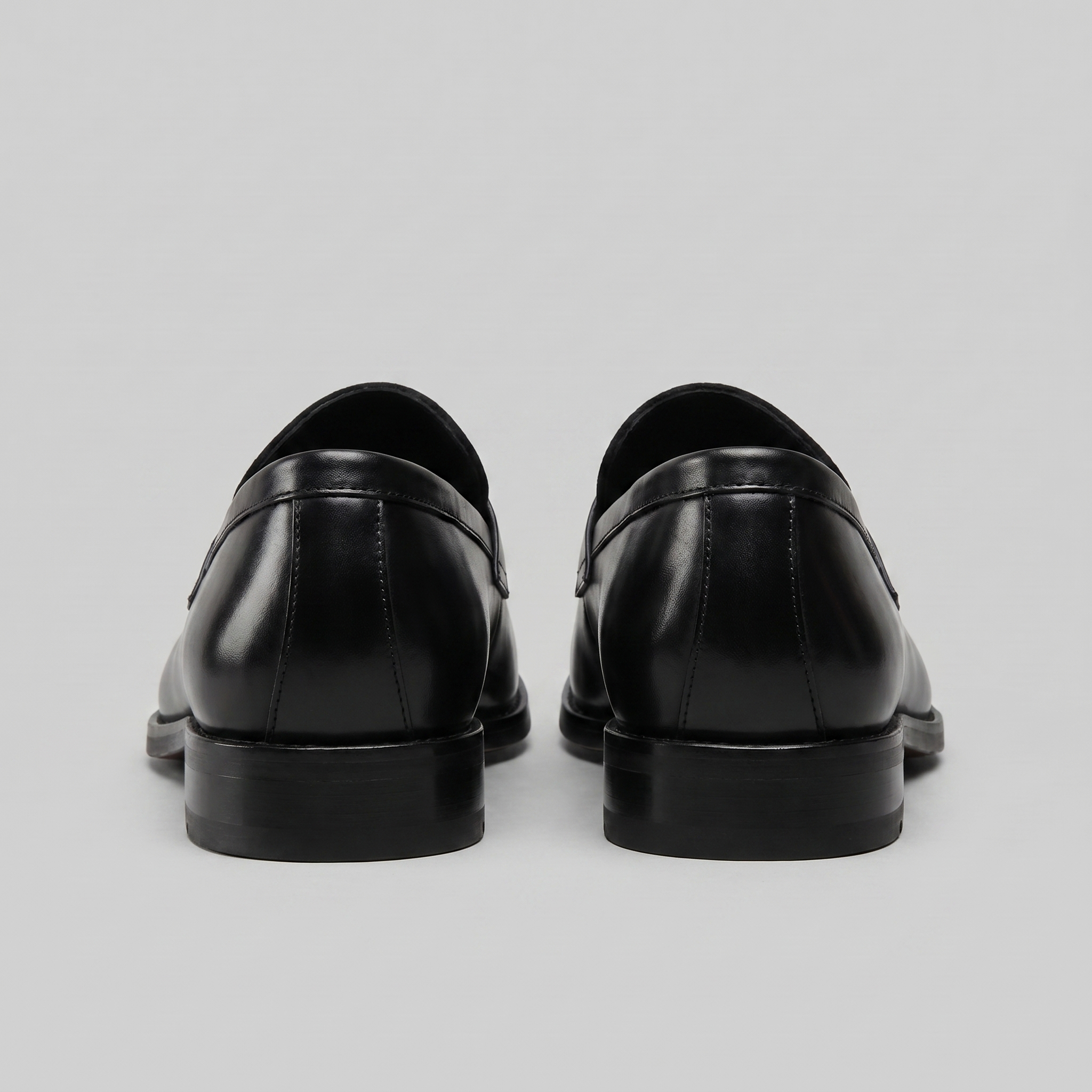 Herren Leder Wildleder Panel Loafer