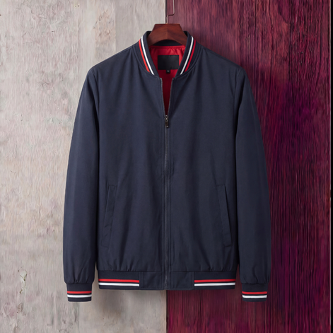 Leichte Herren Bomberjacke Für Den Sommer